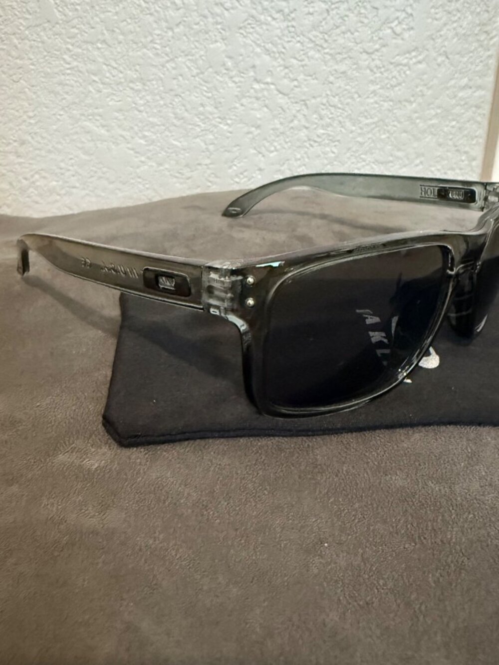 Oakley Holbrook Clear Frame Sunglasses 9102 - Picture 2 of 7